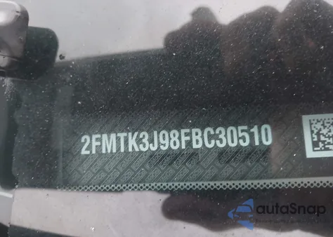 2015 Ford Edge Sel from USA, damaged, VIN 2FMTK3J98FBC30510